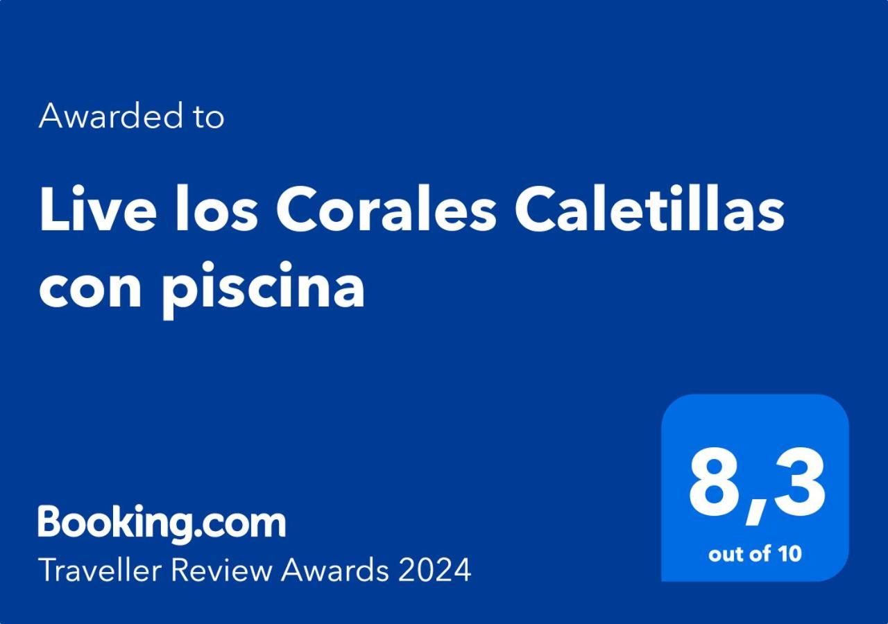 Araya Live Los Corales Caletillas Con Piscinaアパートメント エクステリア 写真